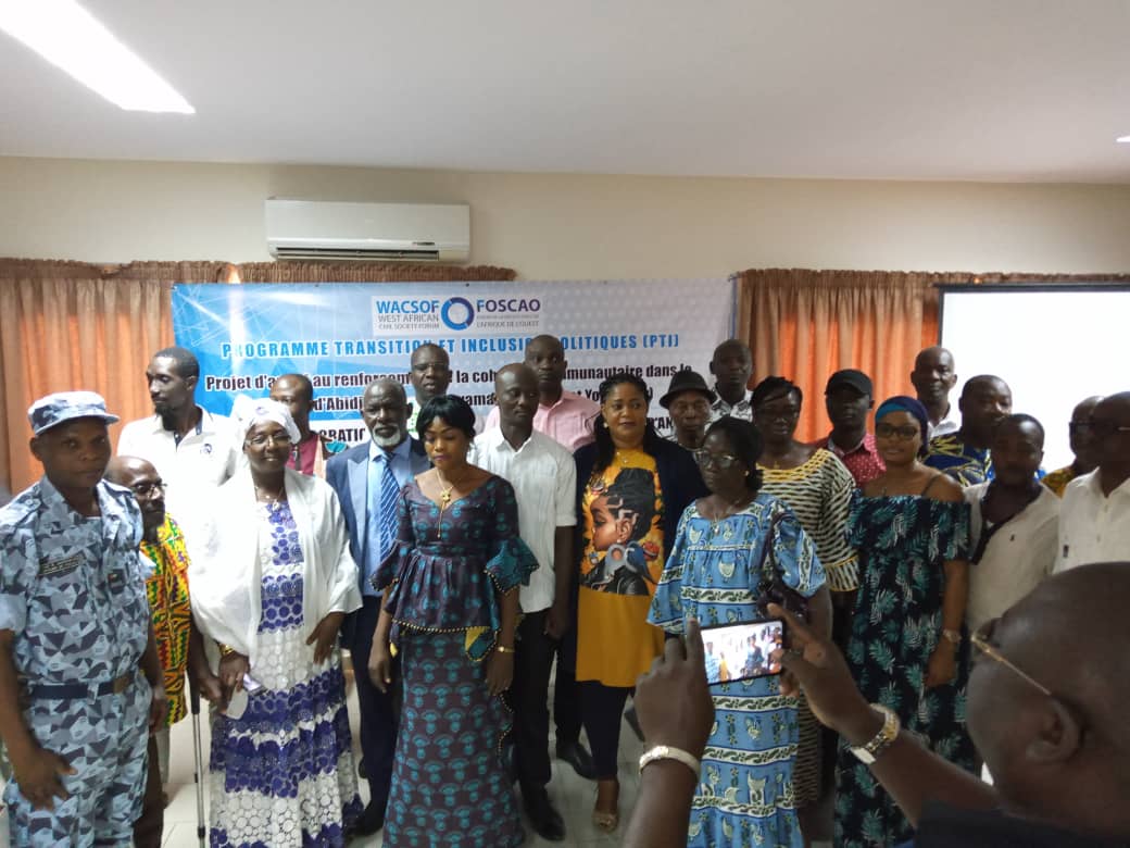 LE FOSCAO CI A L’INITIATIVE DE L’ELABORATION DU PLAN DE SOLIDARITE COMMUNAUTAIRE DANS LA COMMUNE D’ANYAMA
