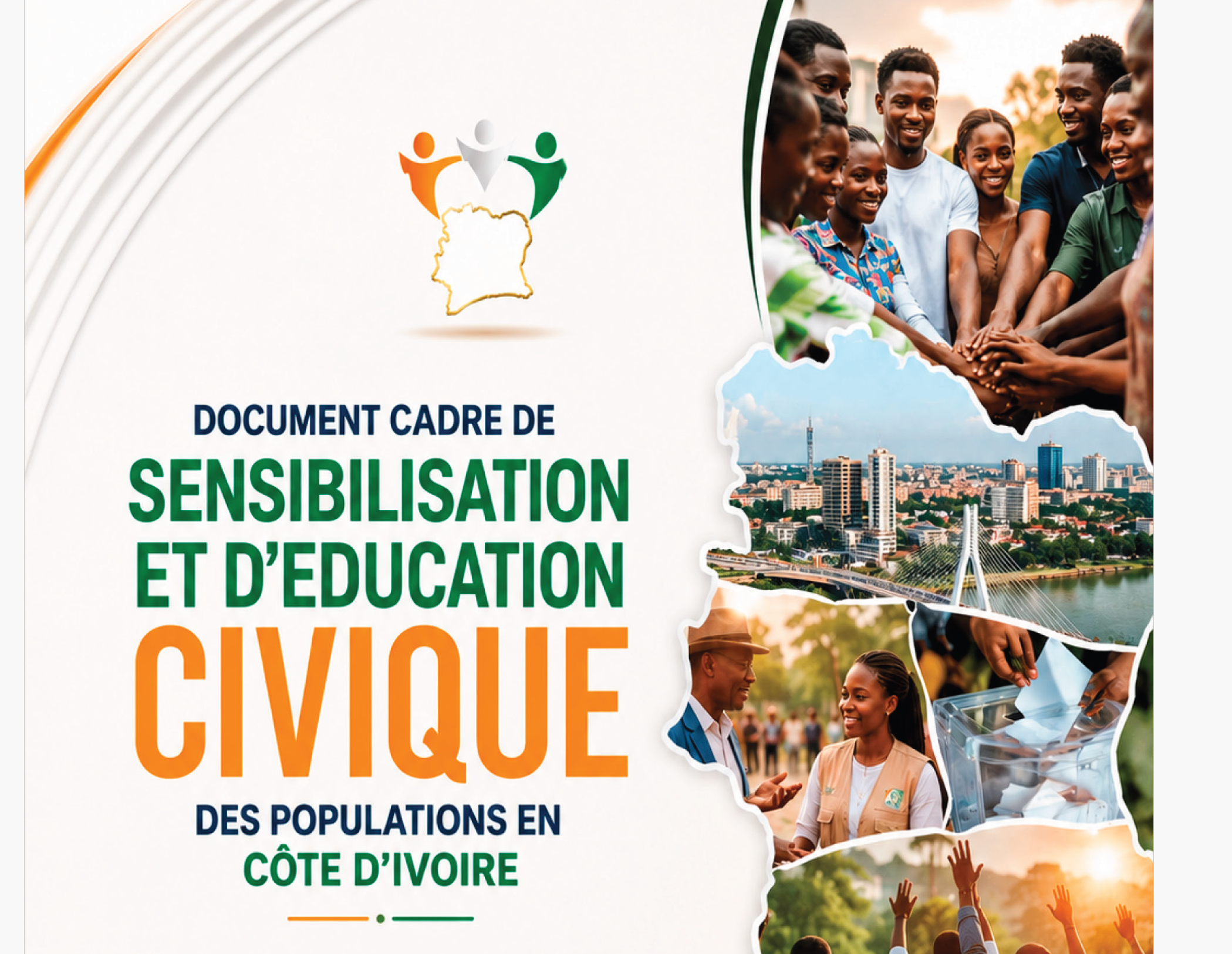 DOCUMENT CADRE DE SENSIBILISATION ET D&rsquo;EDUCATION CIVIQUE DES POPULATIONS EN CÔTE D&rsquo;IVOIRE